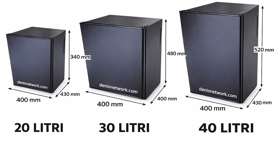 Dimensiuni Frigider Minibar Compact 20-40 L-DenisNetwork